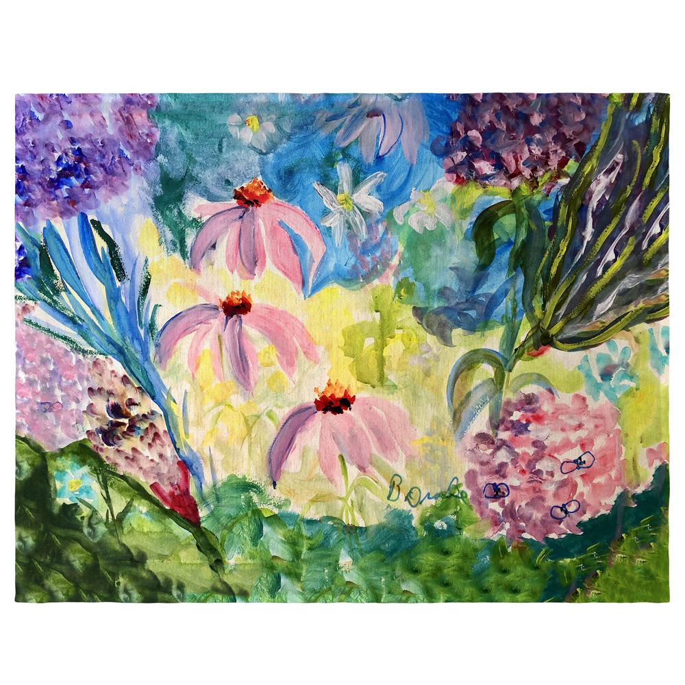 Pink Garden Place Mat Set of 4. Picture 1