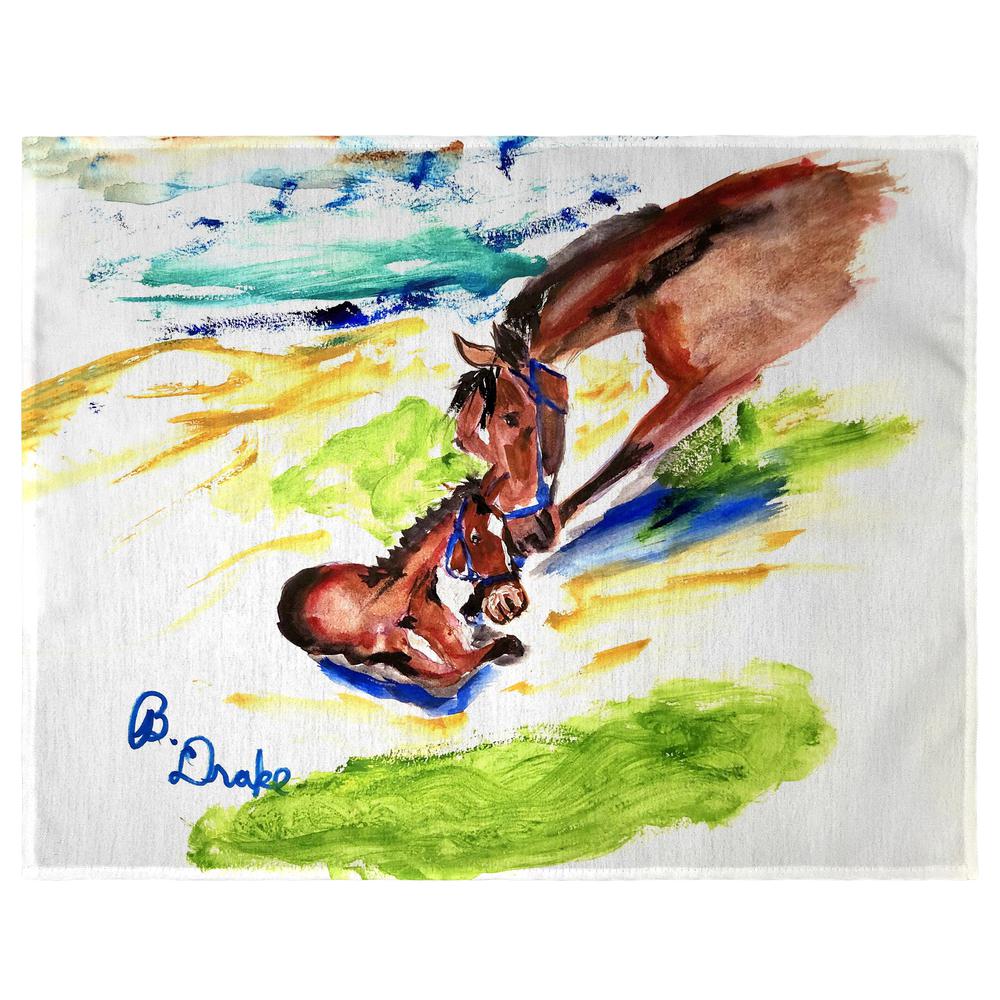 Mothering Horse Place Mat Set of 4. Picture 1