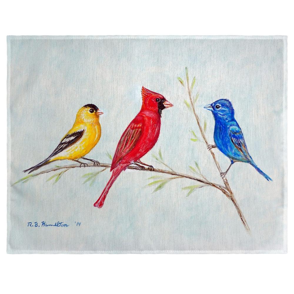Three Birds Place Mat Set of 4. Picture 1