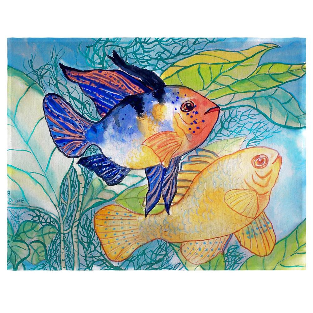 Betsy's Two Fish Place Mat Set of 4. Picture 1