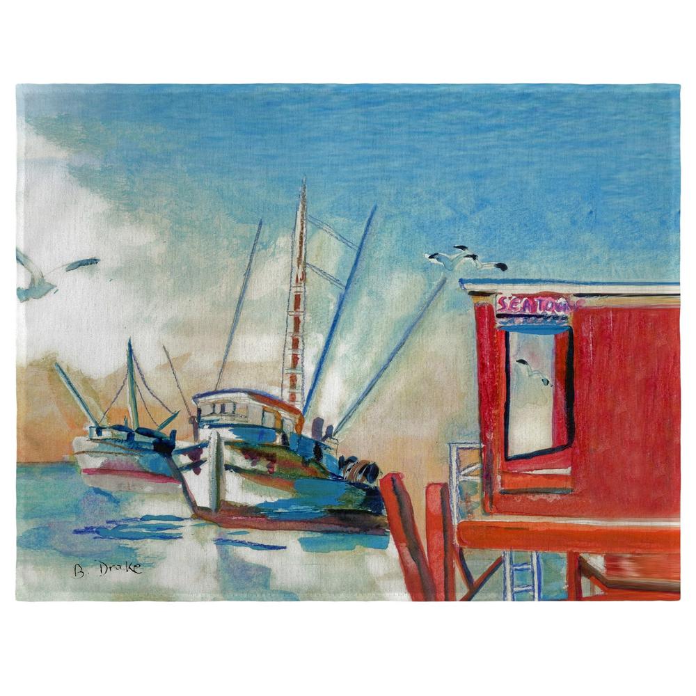Shrimp Boat Place Mat Set of 4. Picture 1