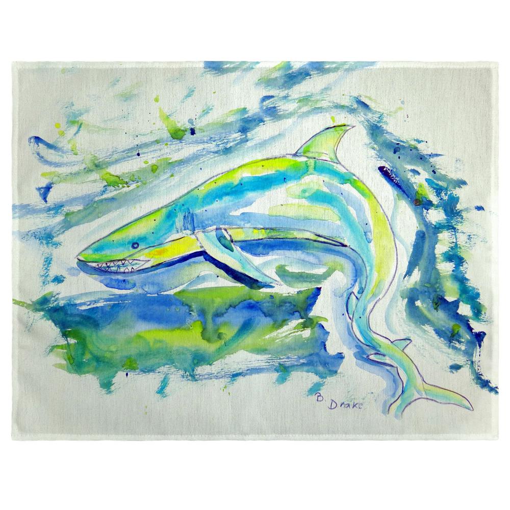 Green Shark Place Mat Set of 4. Picture 1
