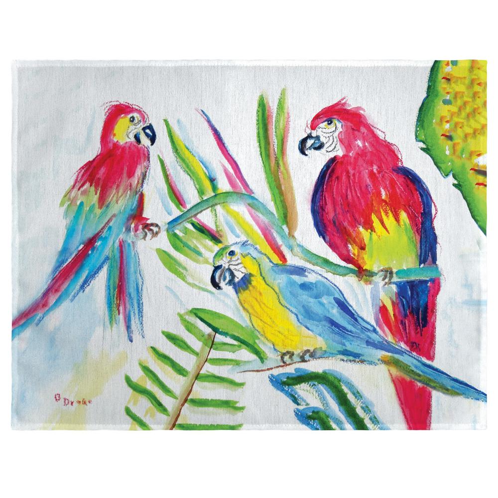 Three Parrots Place Mat Set of 4. Picture 1