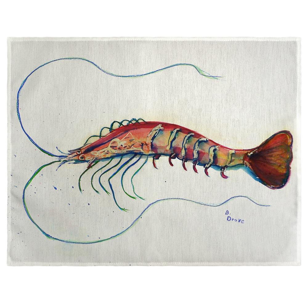 Betsy's Shrimp Place Mat Set of 4. Picture 1