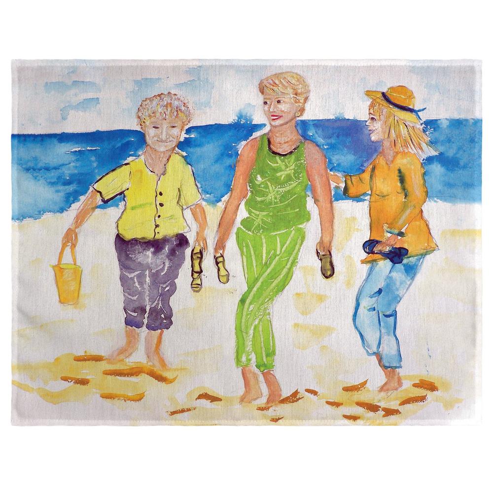 Grandma at the Beach Place Mat Set of 4. Picture 1