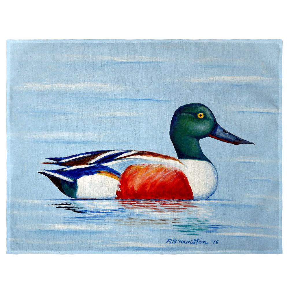 Northern Shoveler Place Mat Set of 4. Picture 1