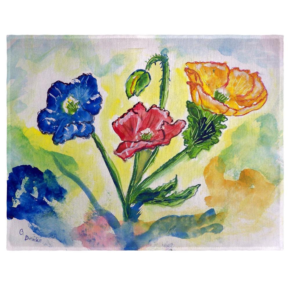 Bugs & Poppies Place Mat Set of 4. Picture 1