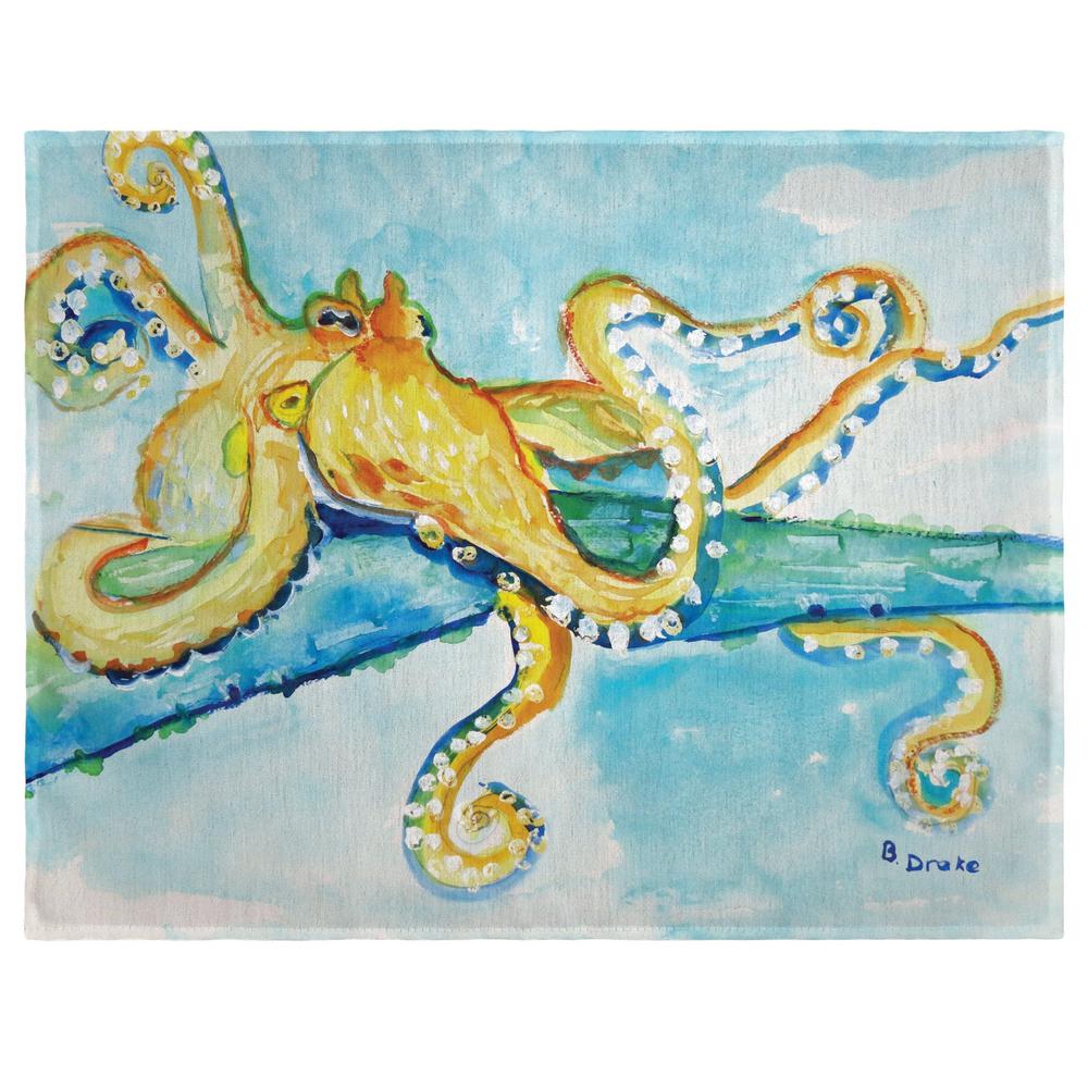 Gold Octopus Place Mat Set of 4. Picture 1