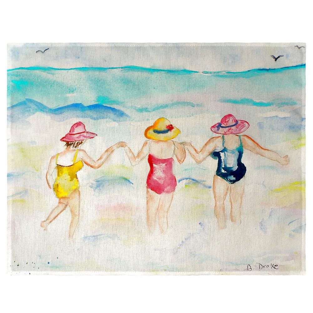 Ladies Wading Place Mat Set of 4. Picture 1