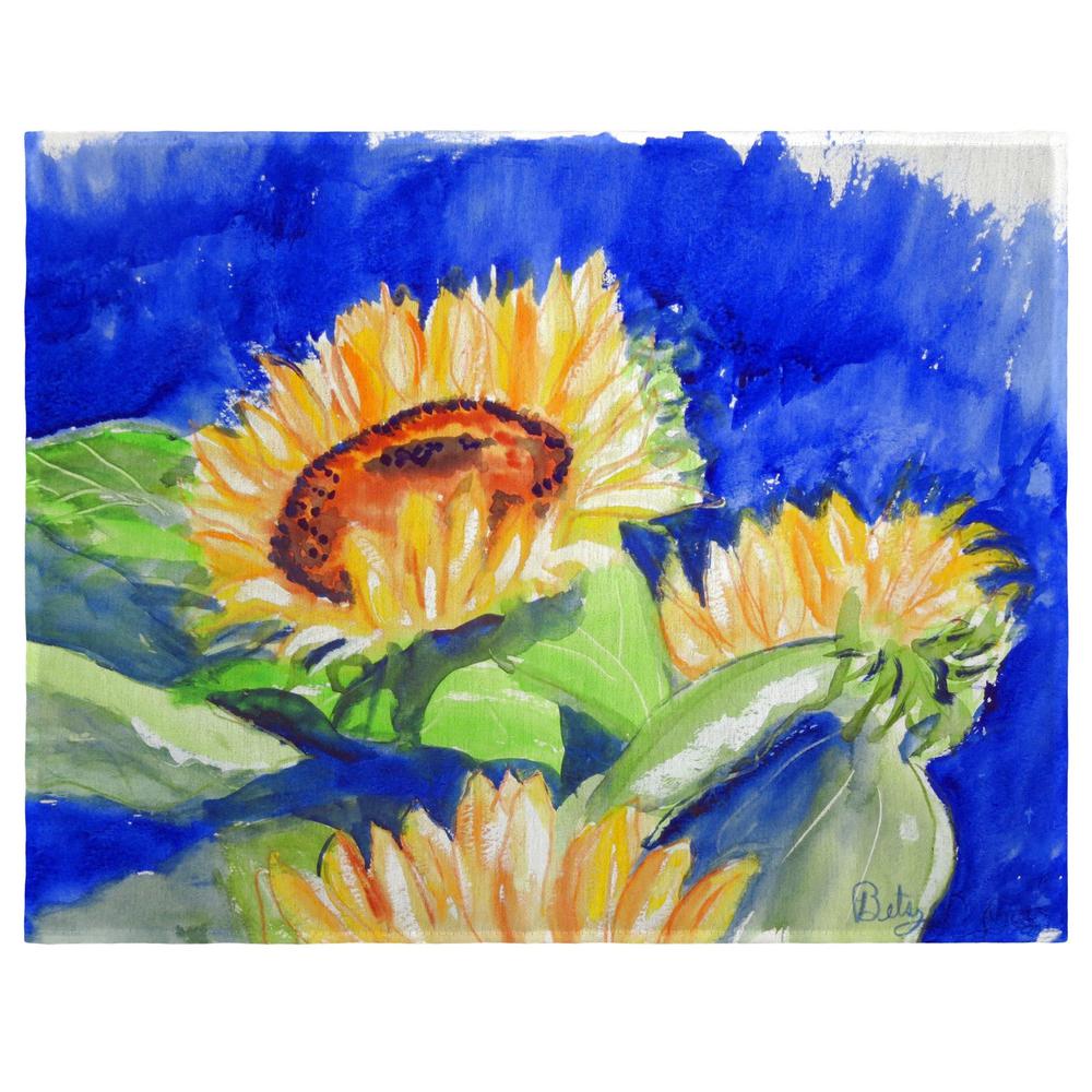 Rising Sunflower Place Mat Set of 4. Picture 1