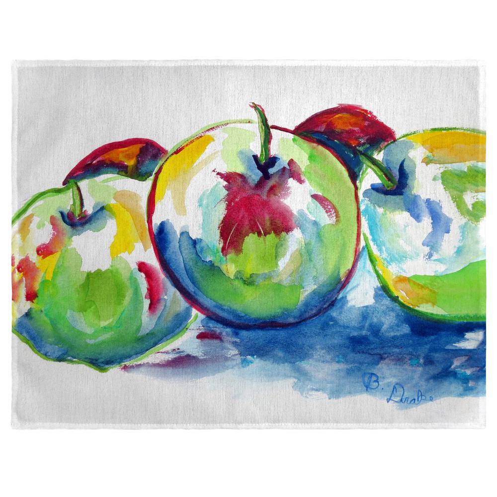 Three Apples Place Mat Set of 4. Picture 1