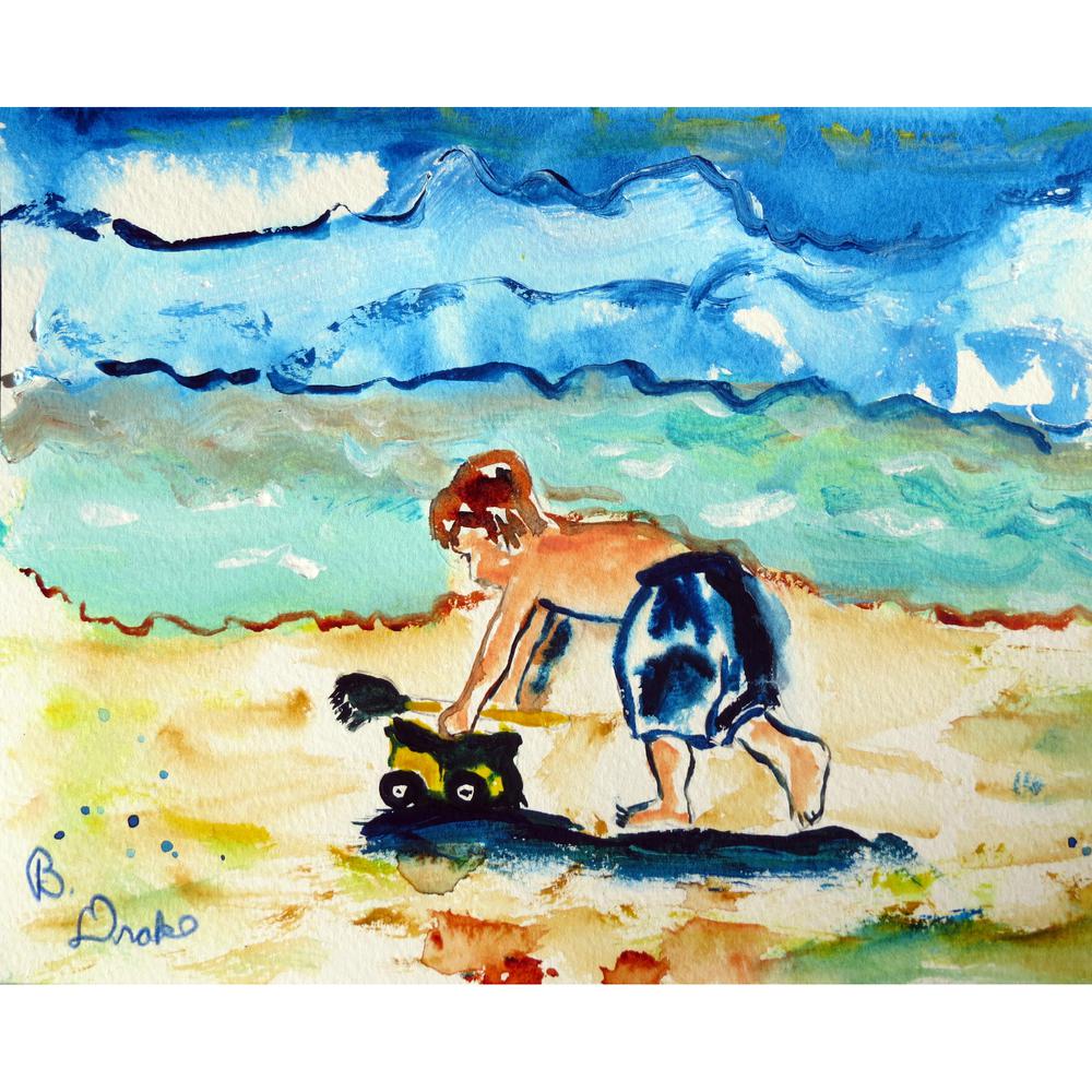Boy & Toy Place Mat Set of 4. Picture 1