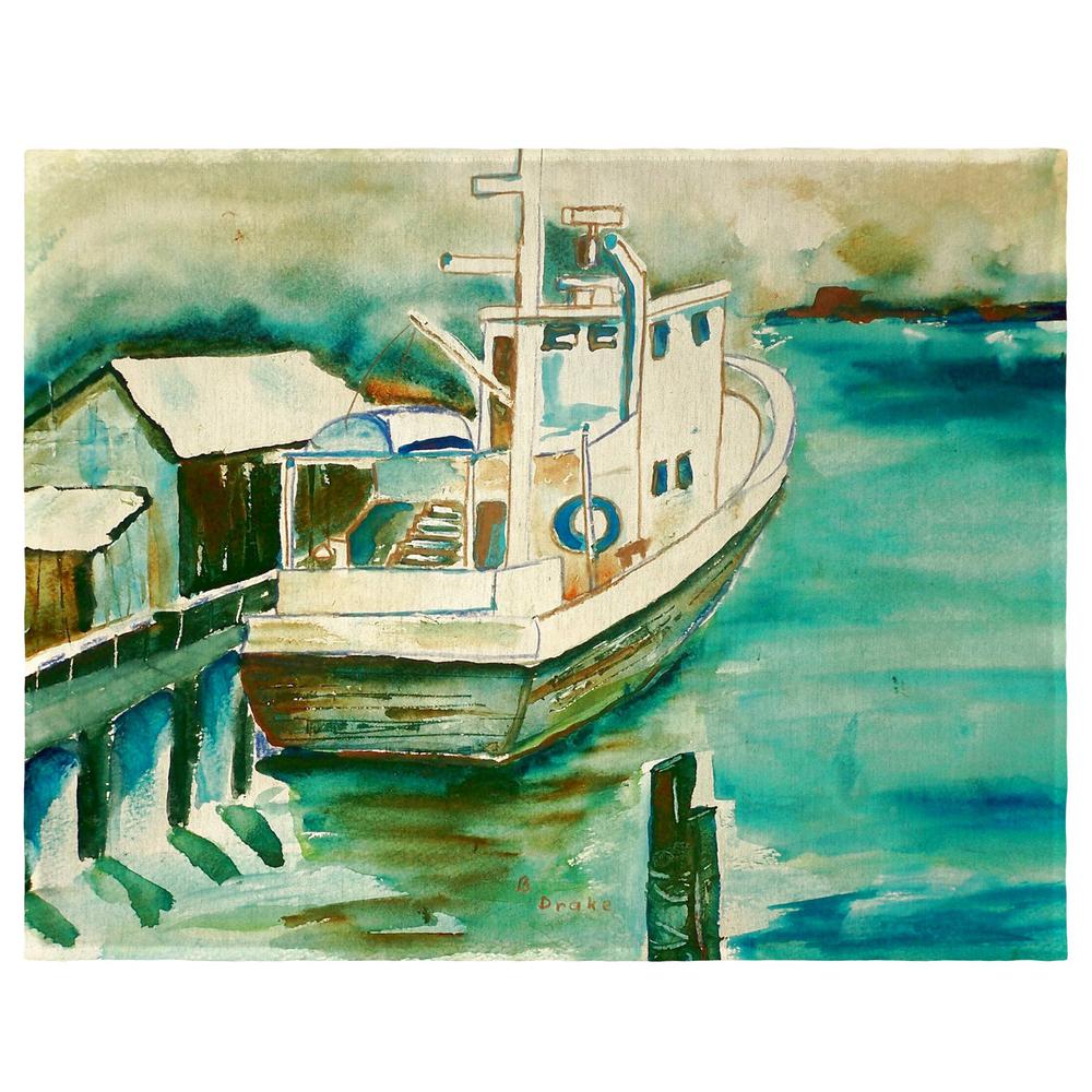 Oyster Boat Place Mat Set of 4. Picture 1