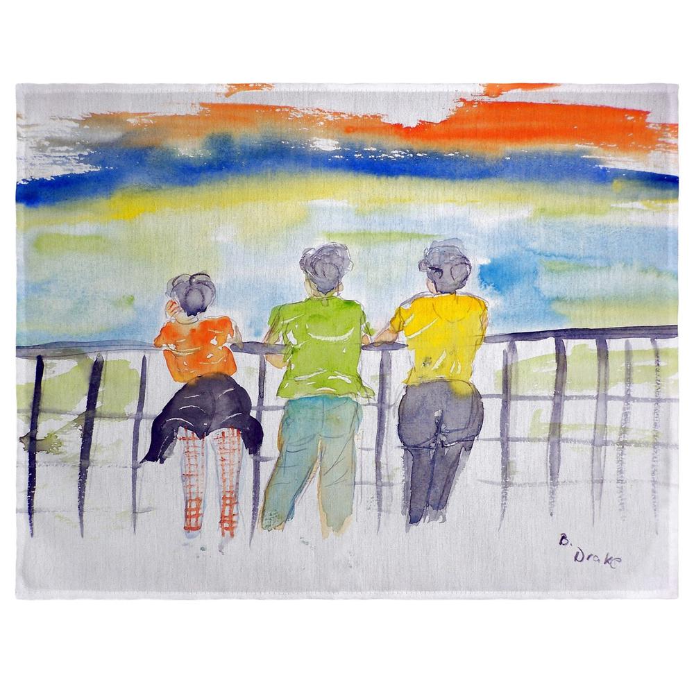 Ladies Looking Place Mat Set of 4. Picture 1