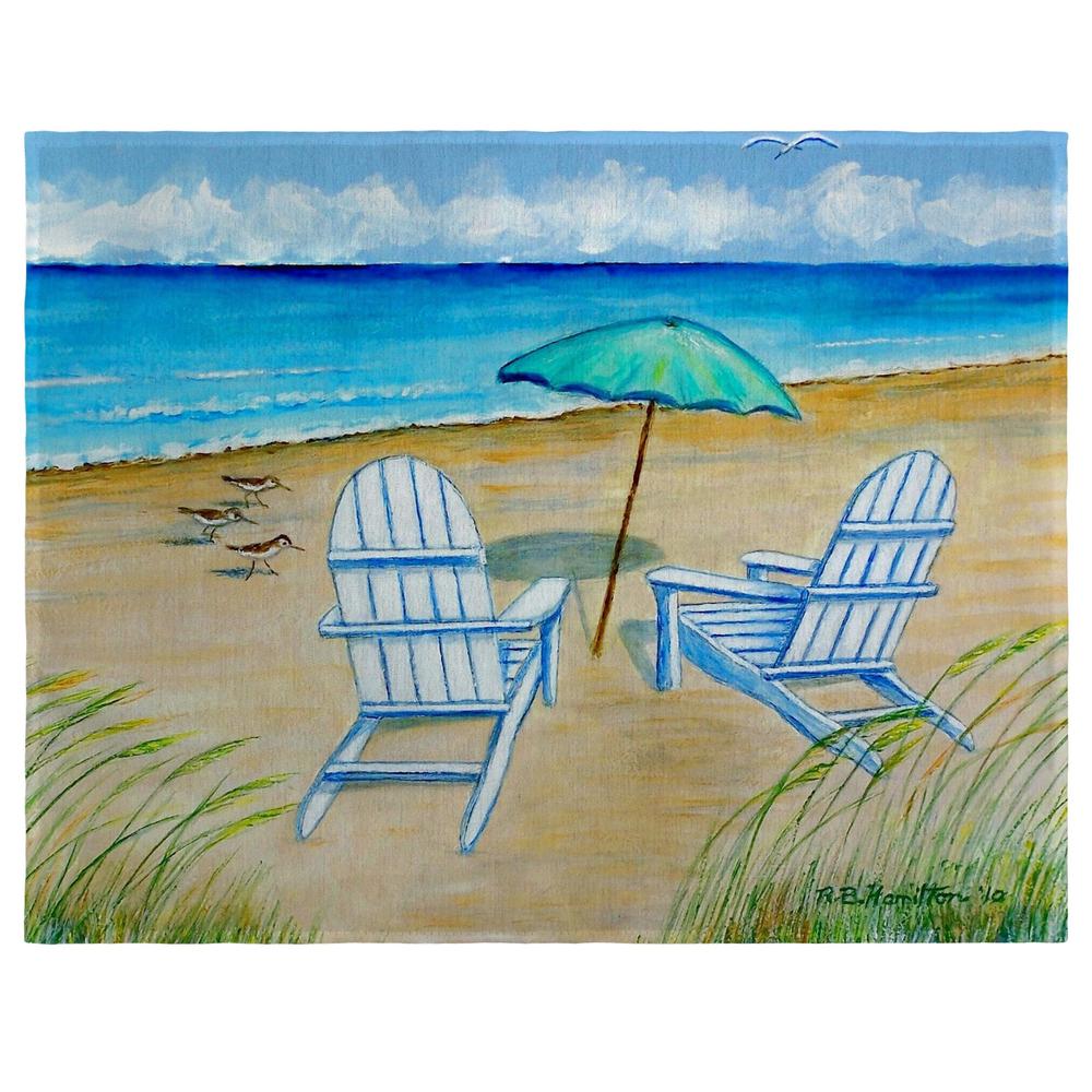 Adirondack Chairs Place Mat Set of 4. Picture 1
