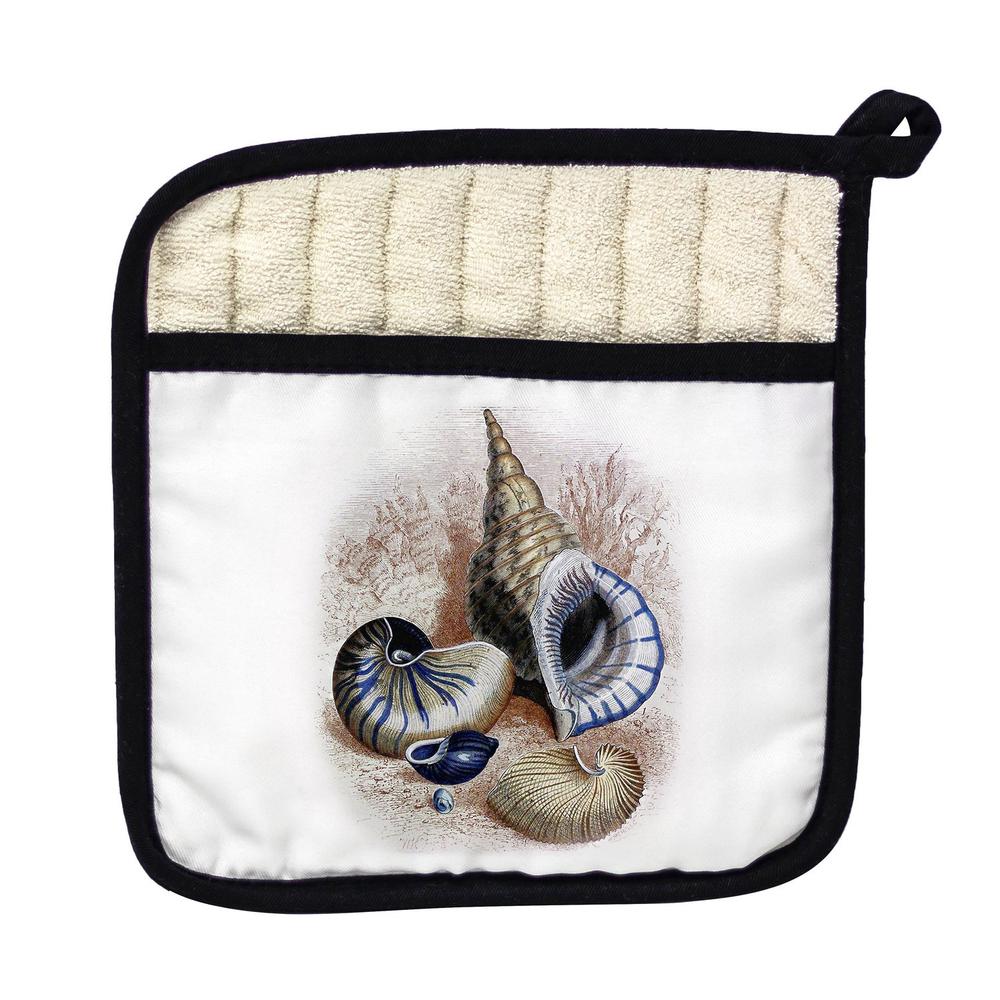 Four Shells Pot Holder. Picture 1