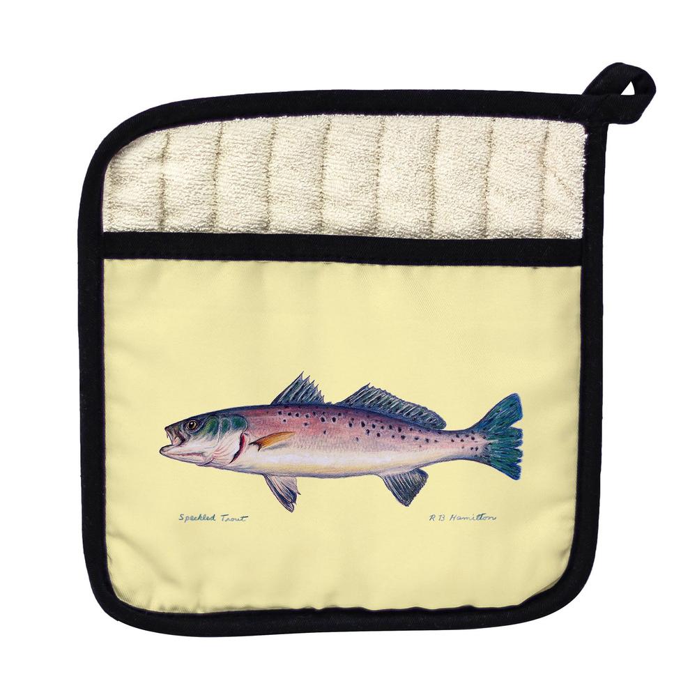 Multi Fish B Pot Holder. Picture 1