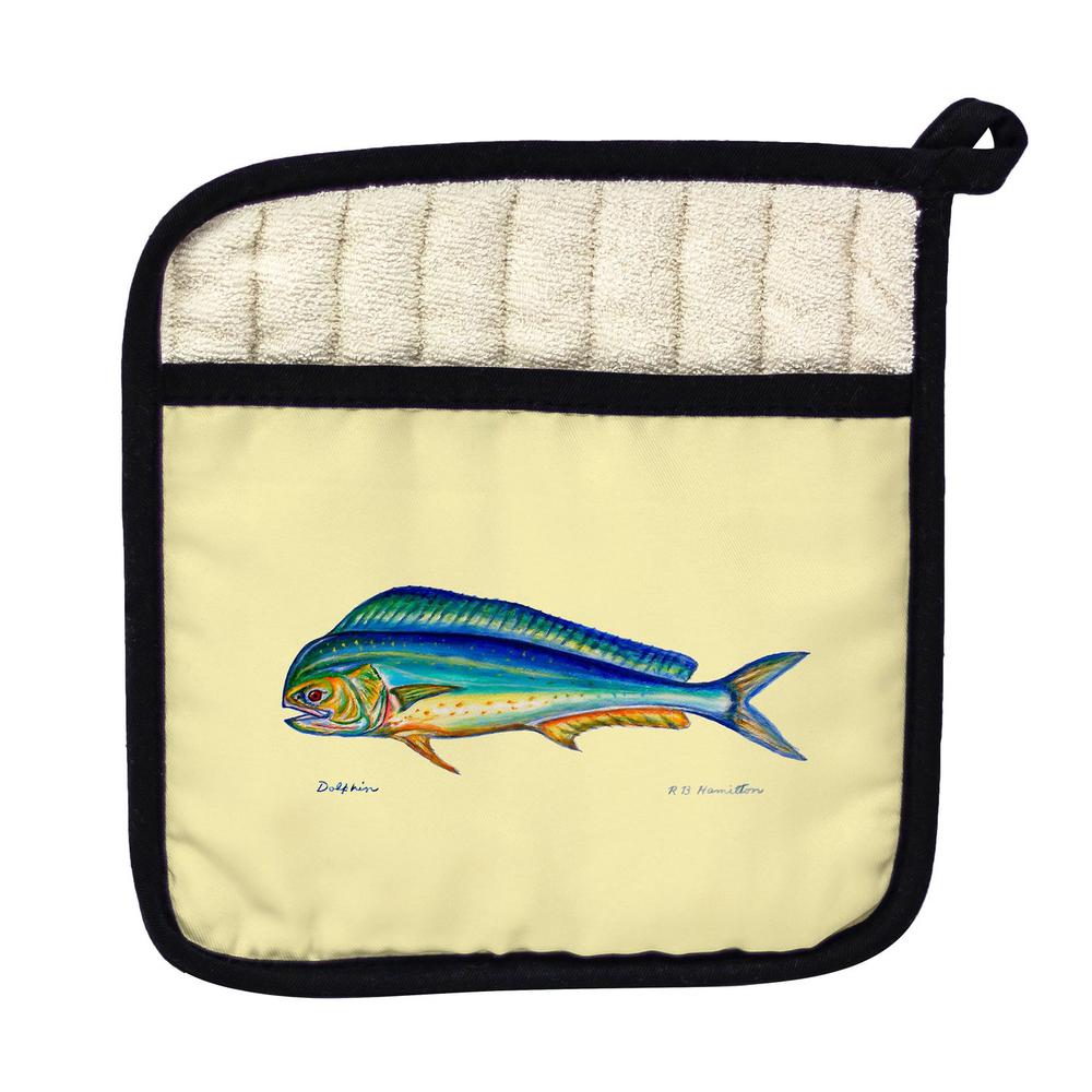 Dolphin Pot Holder. Picture 1