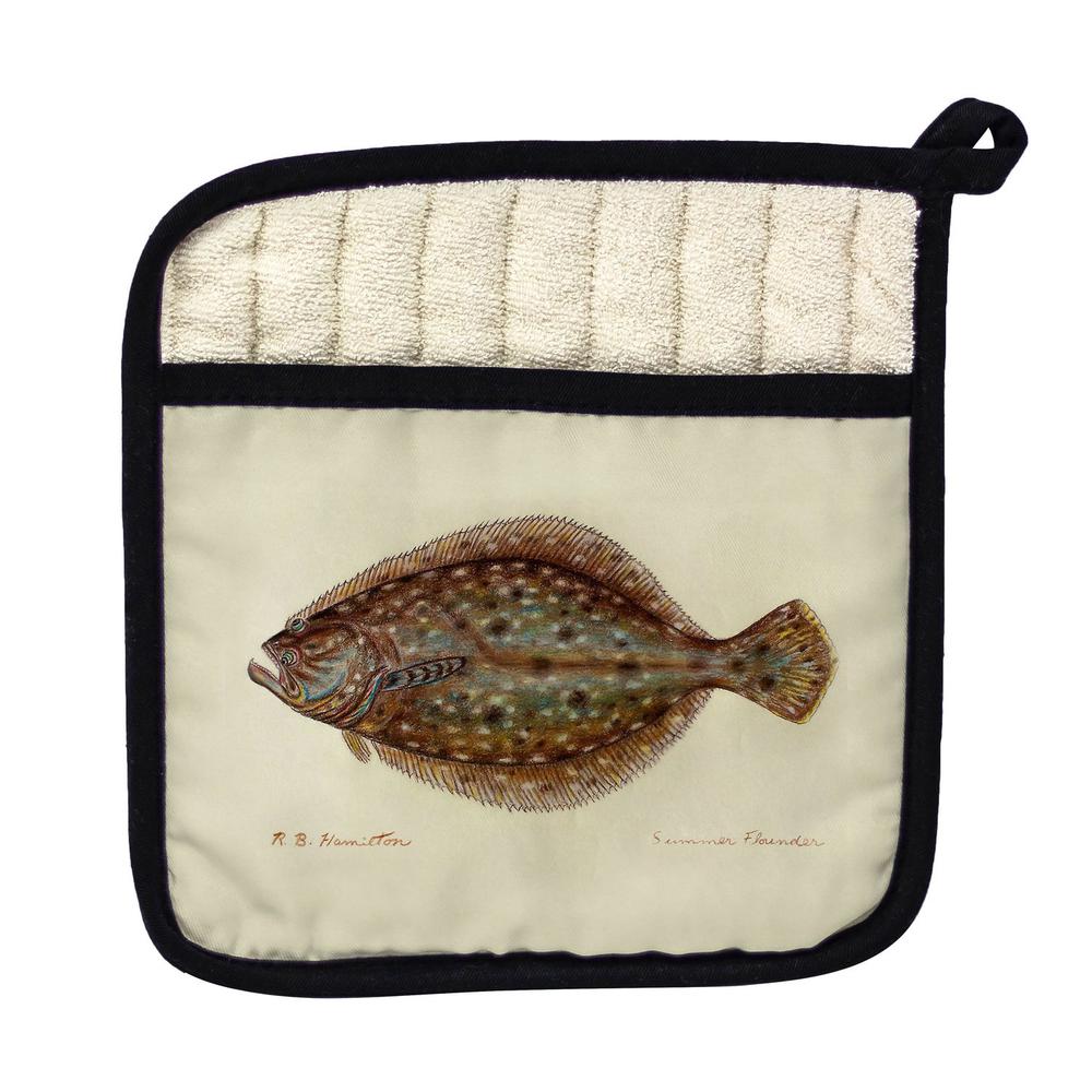 Flounder Pot Holder. Picture 1