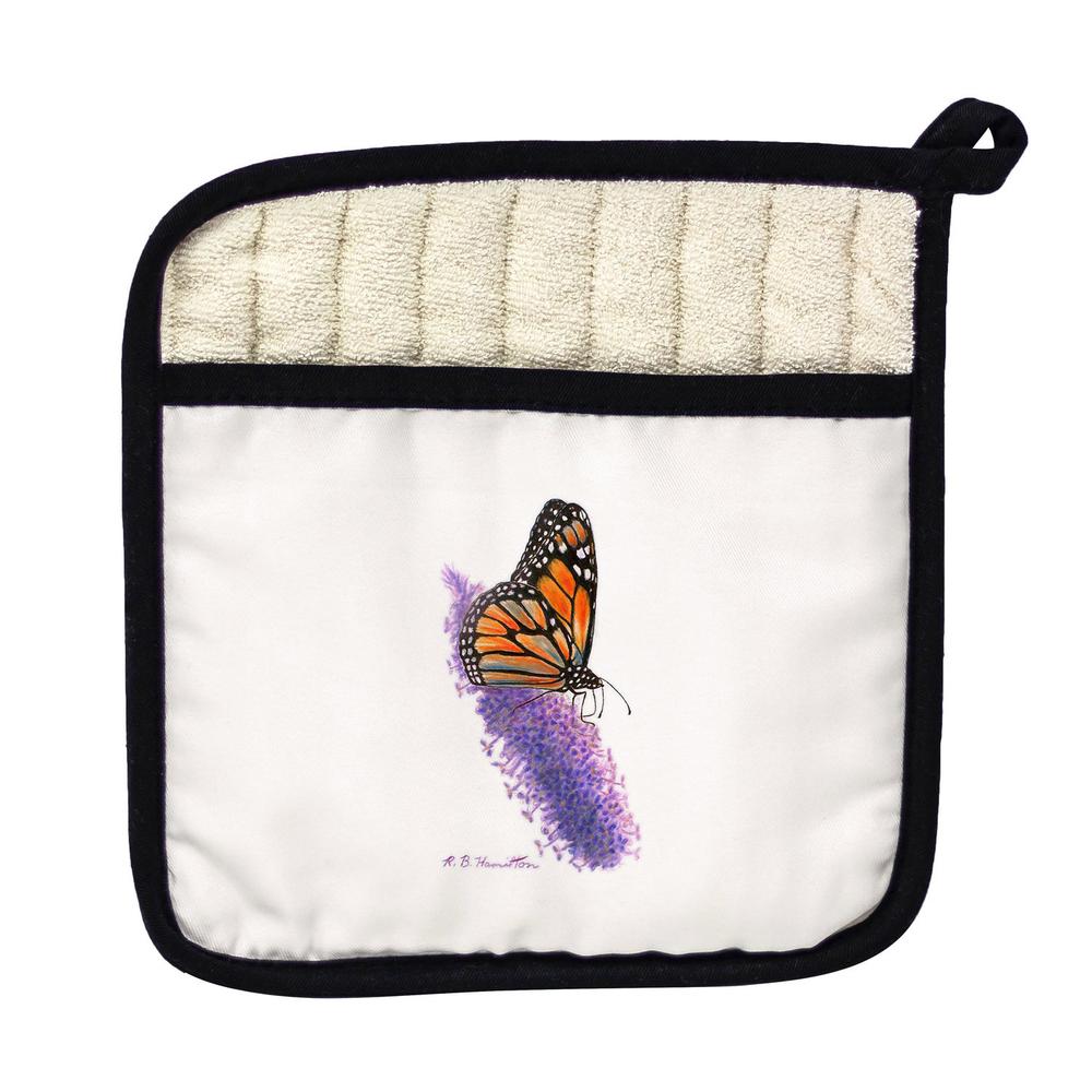 Monarch Butterflies Pot Holder. Picture 1