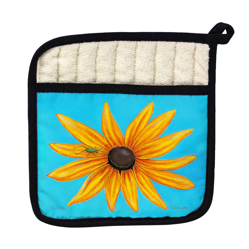 Black-Eyed Susan Pot Holder. Picture 1