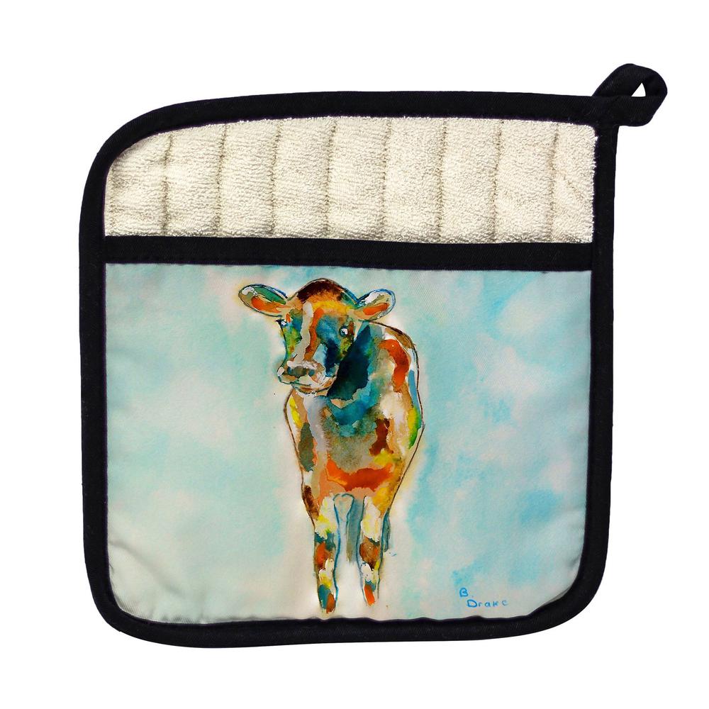 Betsy's Cow Pot Holder. Picture 1