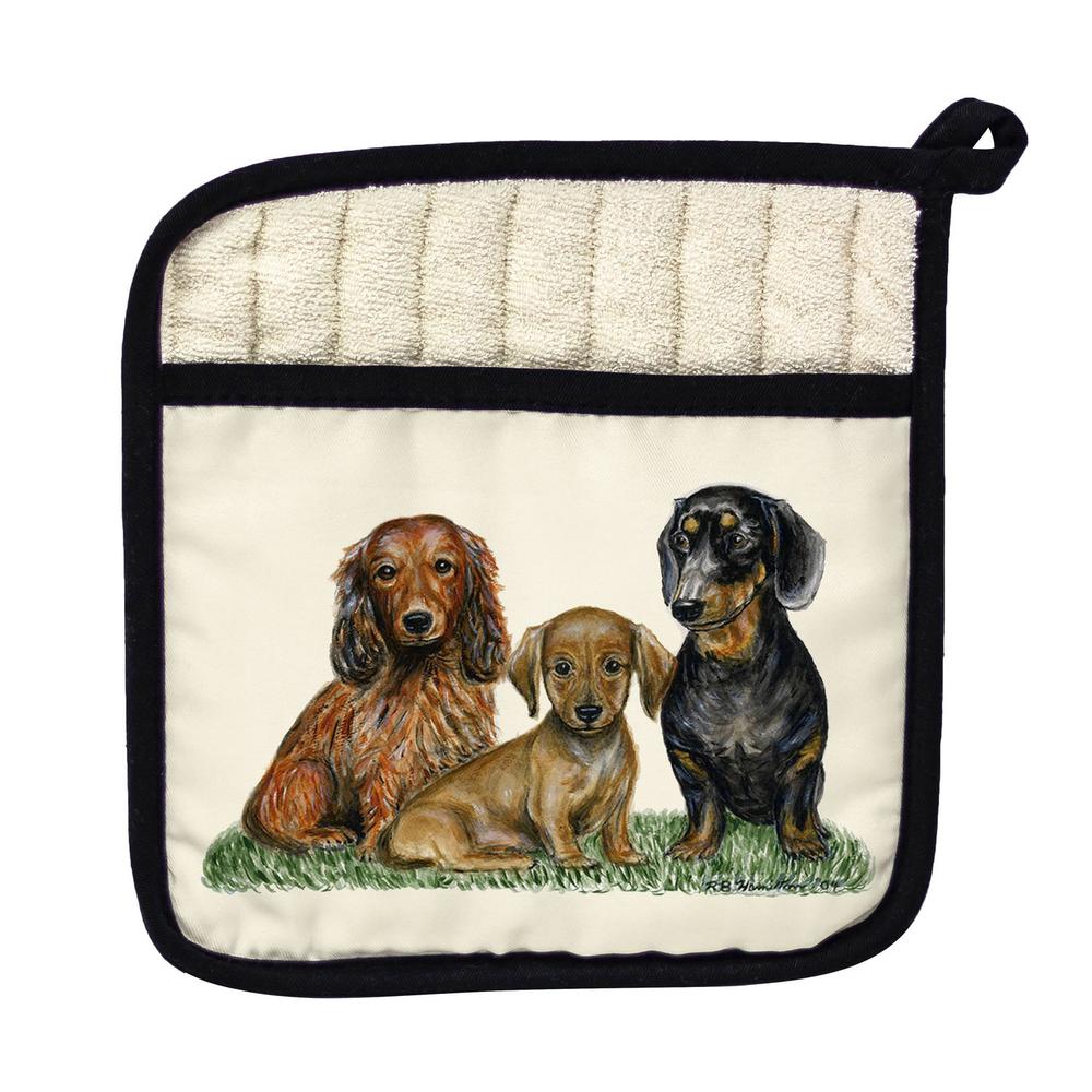 Dachshunds Pot Holder. Picture 1