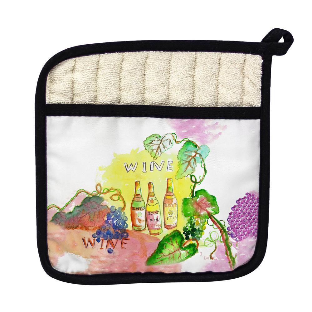 Wine Bottles Pot Holder. Picture 1