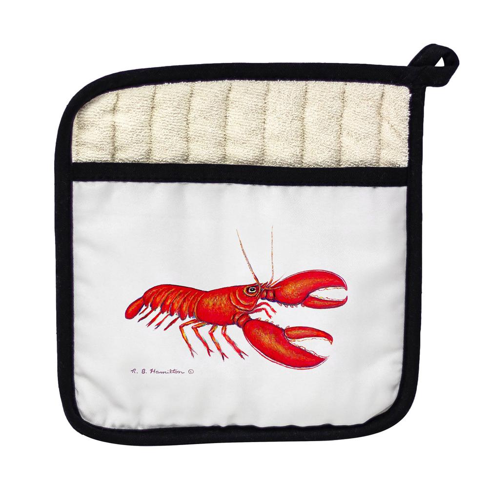 Red Lobster Pot Holder. Picture 1
