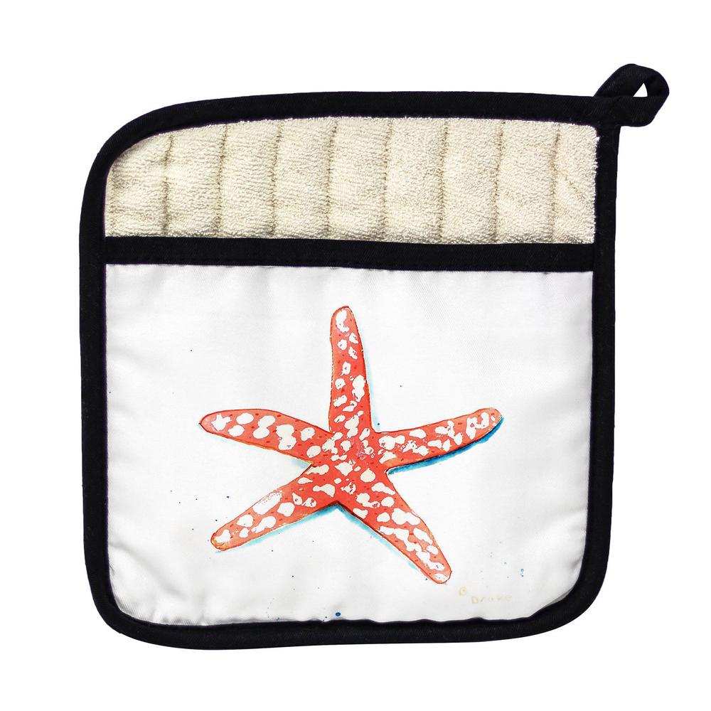 Coral Starfish Pot Holder. Picture 1