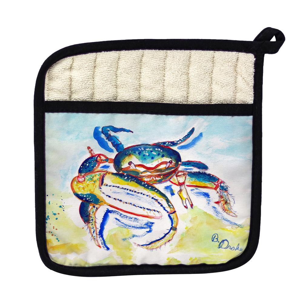 Colorful Fiddler Crab Pot Holder. Picture 1