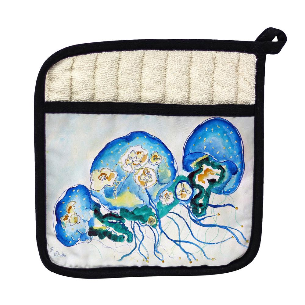 Multi Jellyfish Pot Holder. Picture 1
