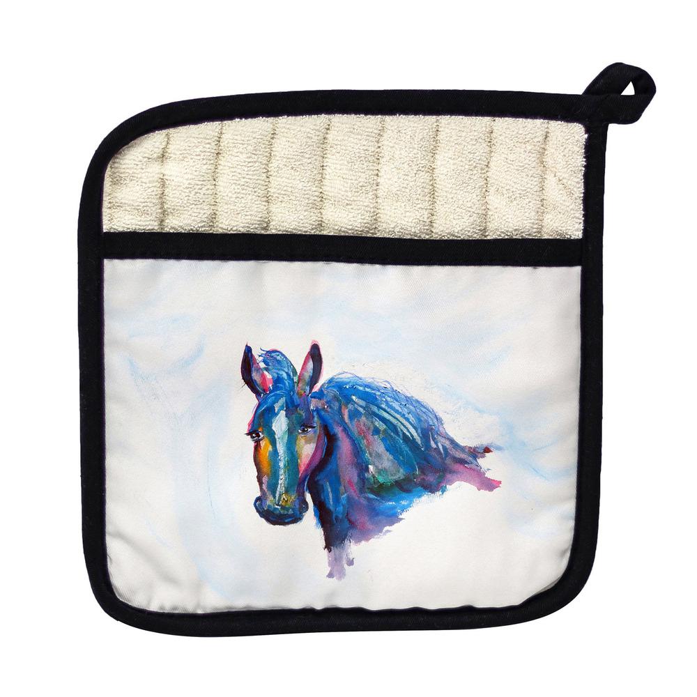 Old Mare Pot Holder. Picture 1