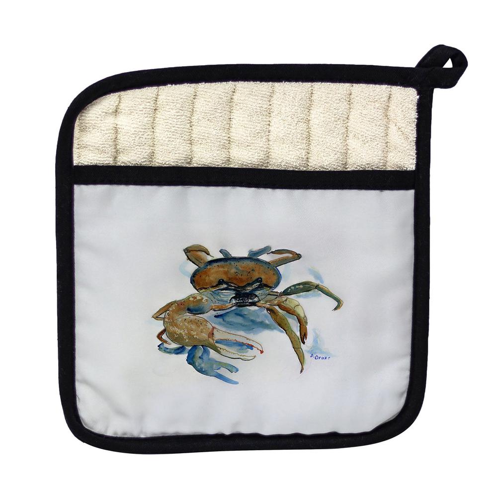 Fiddler Crab Pot Holder. Picture 1
