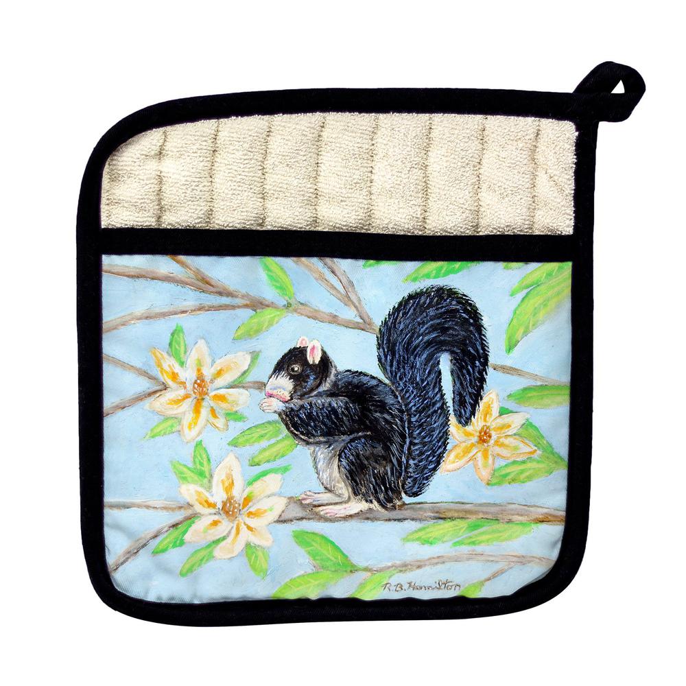 Fox Squirrel Pot Holder. Picture 1