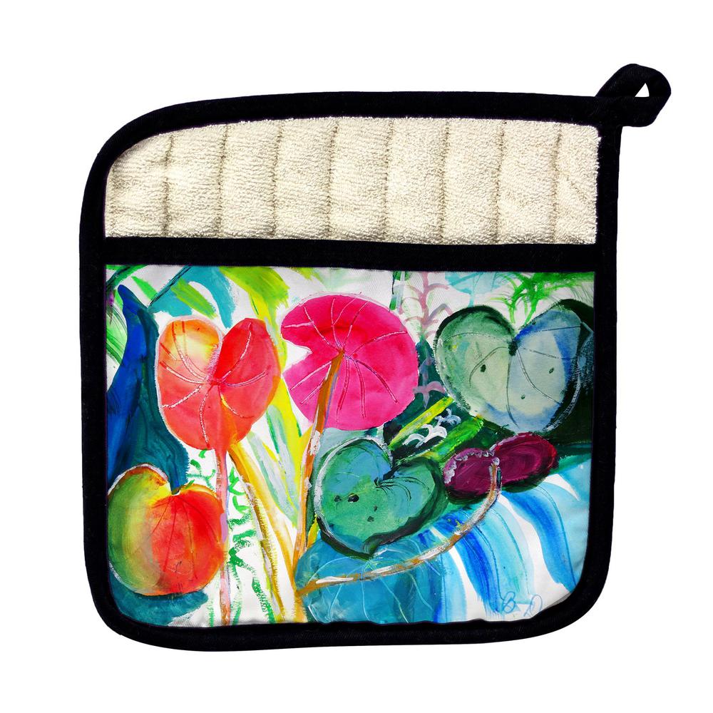 Cyclamen Plant Pot Holder. Picture 1