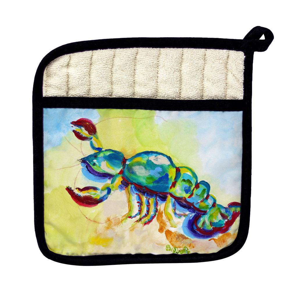 Colorful Lobster Pot Holder. Picture 1