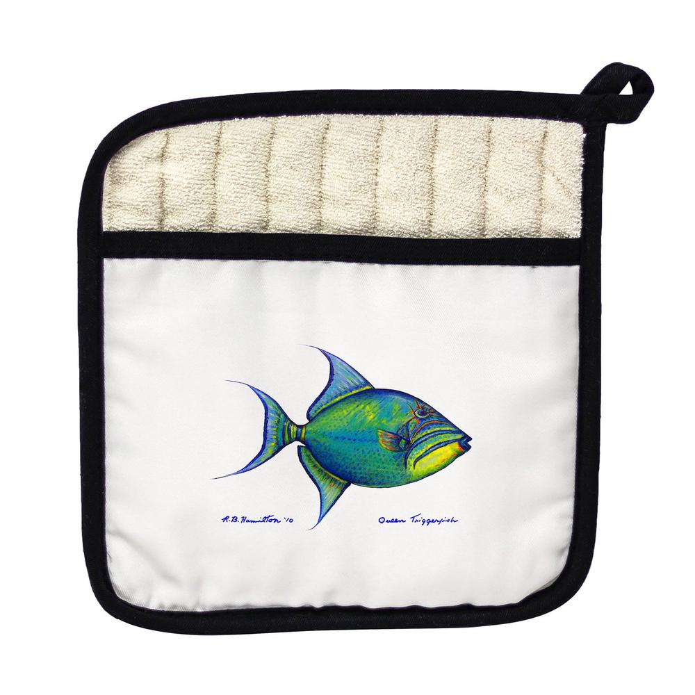 Trigger Fish Pot Holder. Picture 1