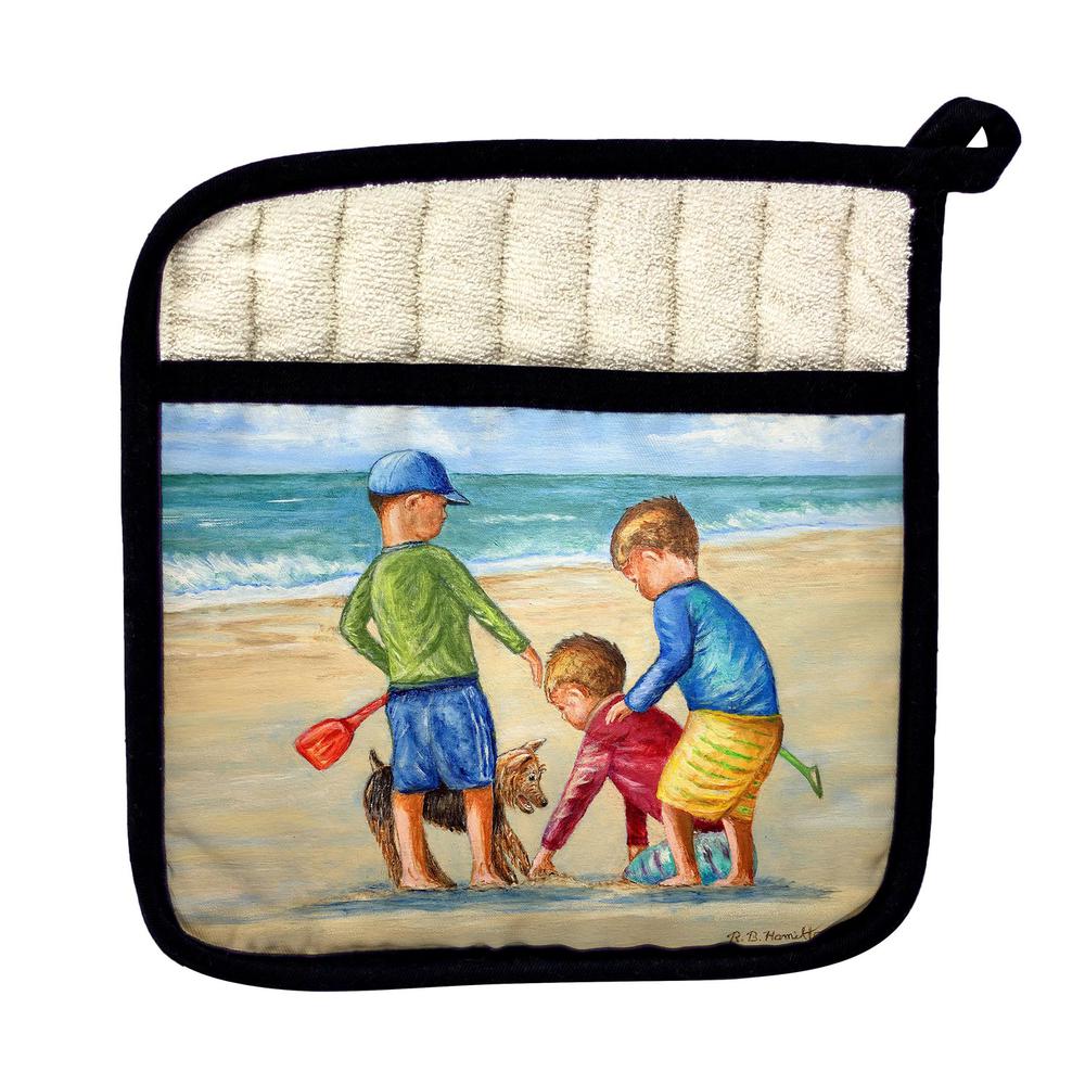 Buried Treasure Pot Holder. Picture 1
