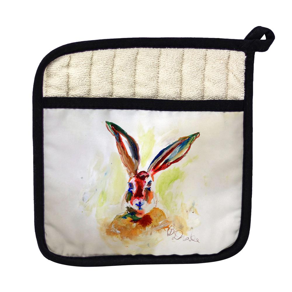 Jack Rabbit Pot Holder. Picture 1