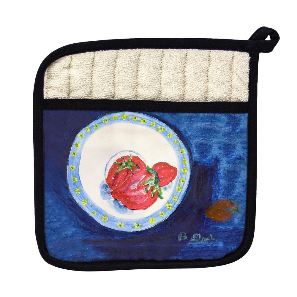Shrimp Plate - Pot Holder. Picture 1
