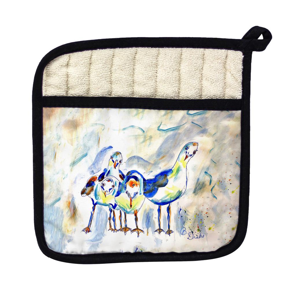 Sea Gull Gals Pot Holder. Picture 1