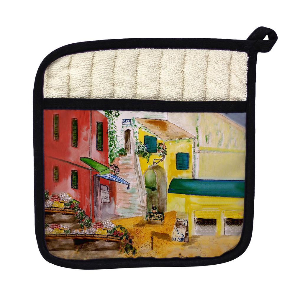 Paris Bistro Pot Holder. Picture 1