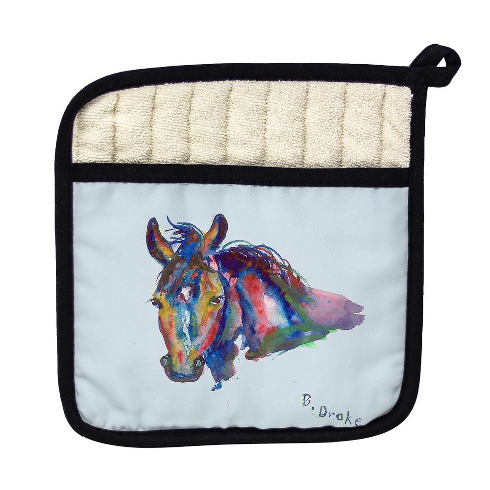 Nellie - Horse Pot Holder. Picture 1