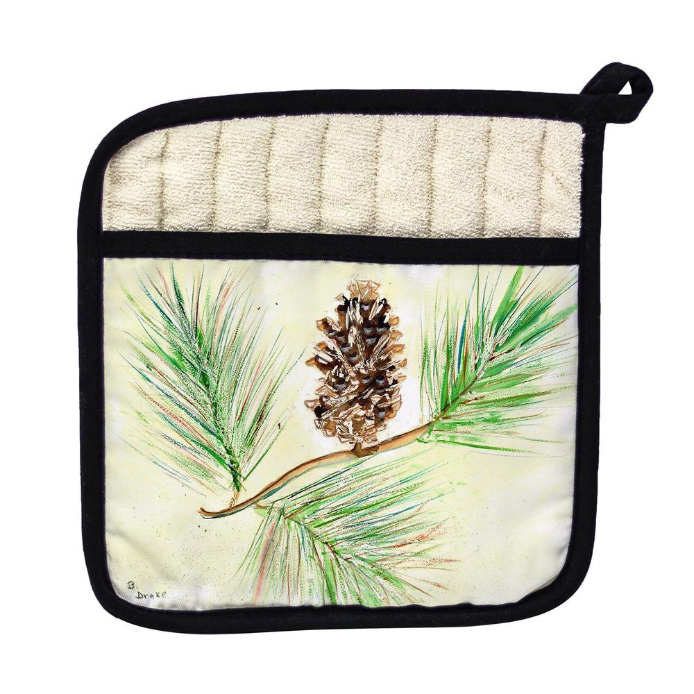 Pinecone Pot Holder. Picture 1