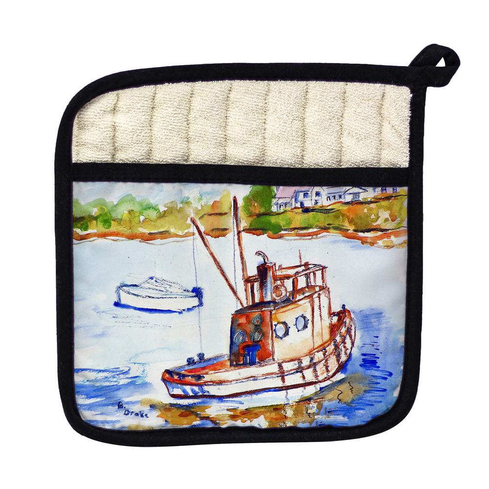Rusty Boat Pot Holder. Picture 1