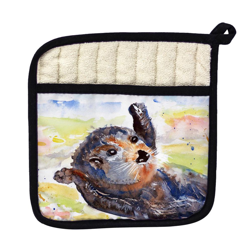 Otter Pot Holder. Picture 1