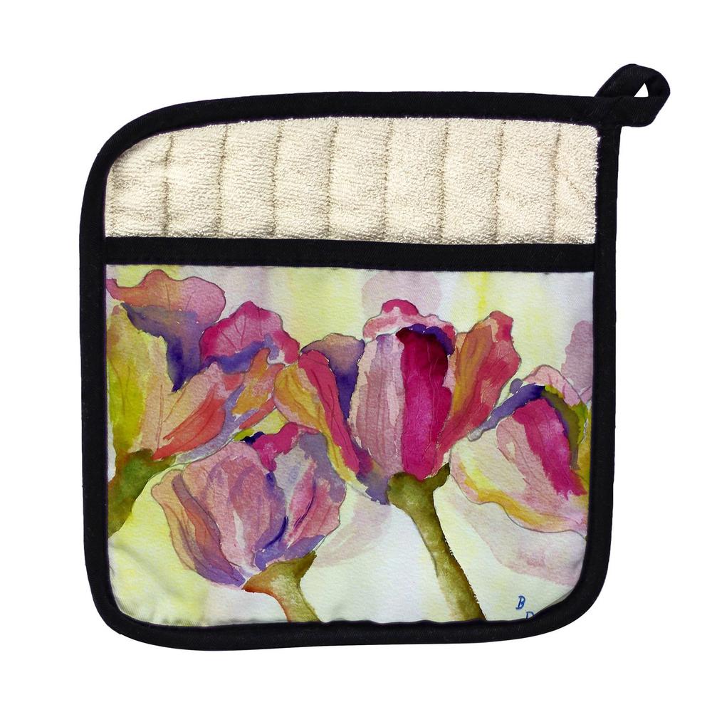 Tulips Pot Holder. Picture 1