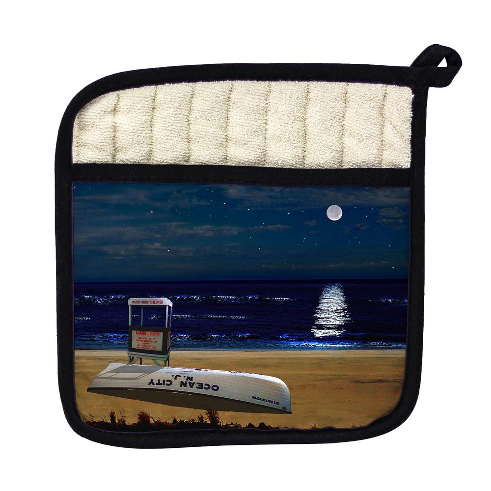 Ocean City Beach Pot Holder. Picture 1