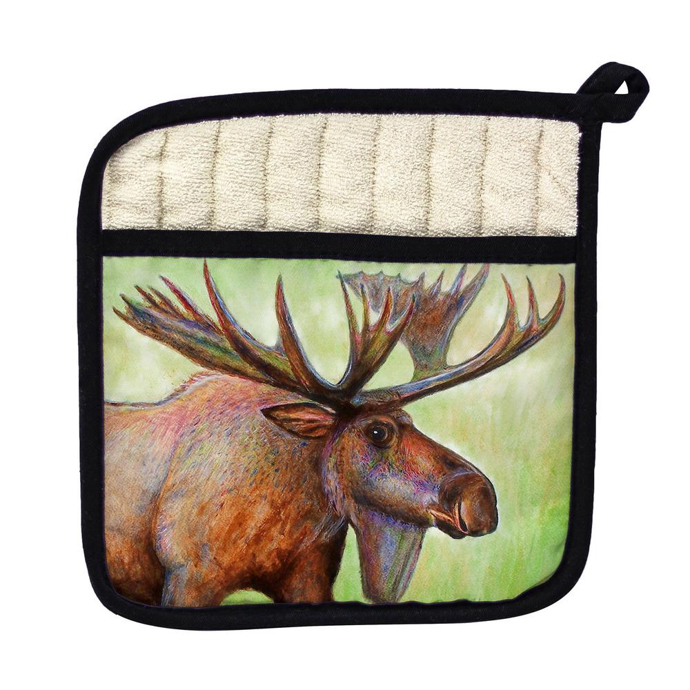 Moose Pot Holder. Picture 1